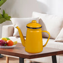 Cafetiere emaillee vintage 1 1l style retro polyvalente