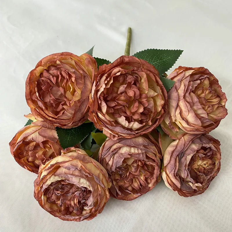 bouquet de roses artificielles décoratif pour mariage et événements - vue 7 sur 16