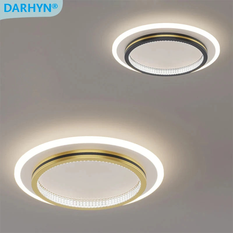 plafonnier moderne led luxueuse décoration intérieure nordique créative - vue 1 sur 14