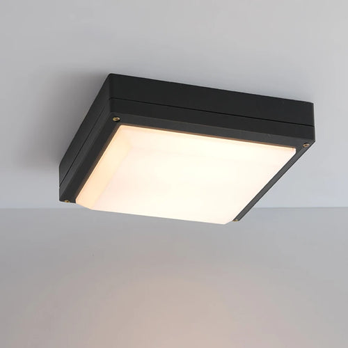plafonnier extérieur étanche pour éclairage de jardin et terrasse - vue 4 sur 8