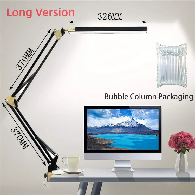 Lampe de bureau LED avec pince 10W - vue 14 sur 18