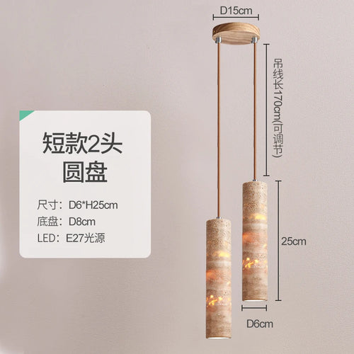 suspension design wabi-sabi en pierre pour ambiance moderne - vue 14 sur 14