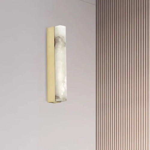 Applique murale longue en marbre de Style chinois - vue 2 sur 7
