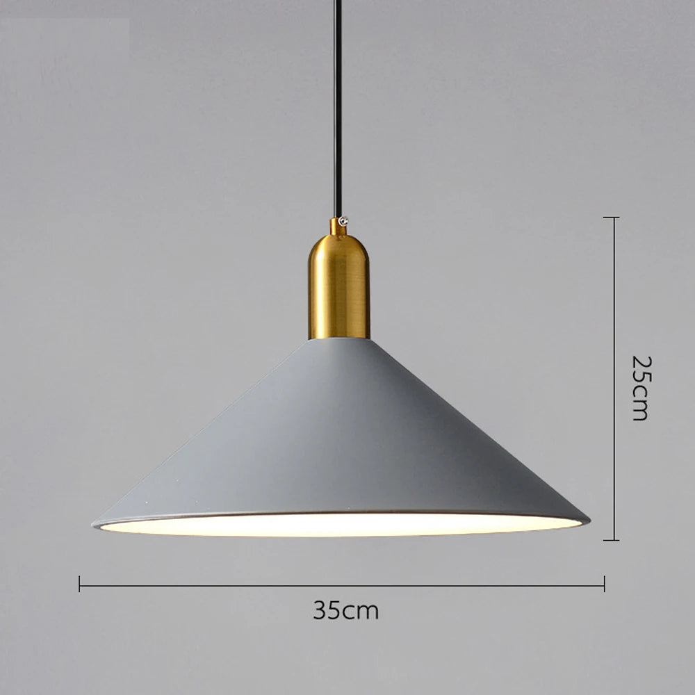 Luminaire suspendu moderne lustre restaurant nordique suspendu plafonnier salon intérieur bar éclairage LED luminaire à suspension - vue 9 sur 9