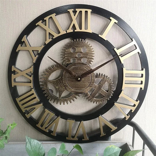 horloge murale rétro créative décorative pour un style unique - vue 5 sur 8