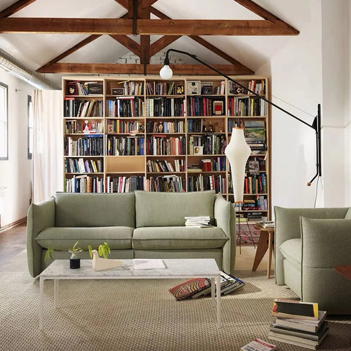 lampadaire en papier de riz design japonais pour intérieur moderne - vue 5 sur 7