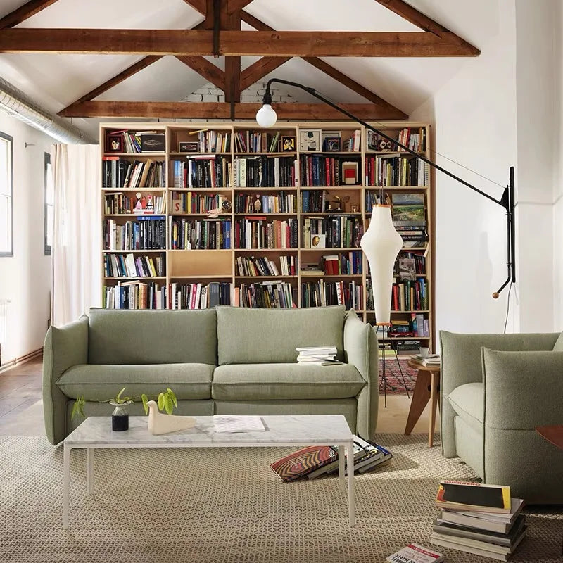 lampadaire en papier de riz design japonais pour intérieur moderne - vue 4 sur 7