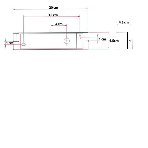 Applique murale LED ajustable métallique Masten - vue 8 sur 7