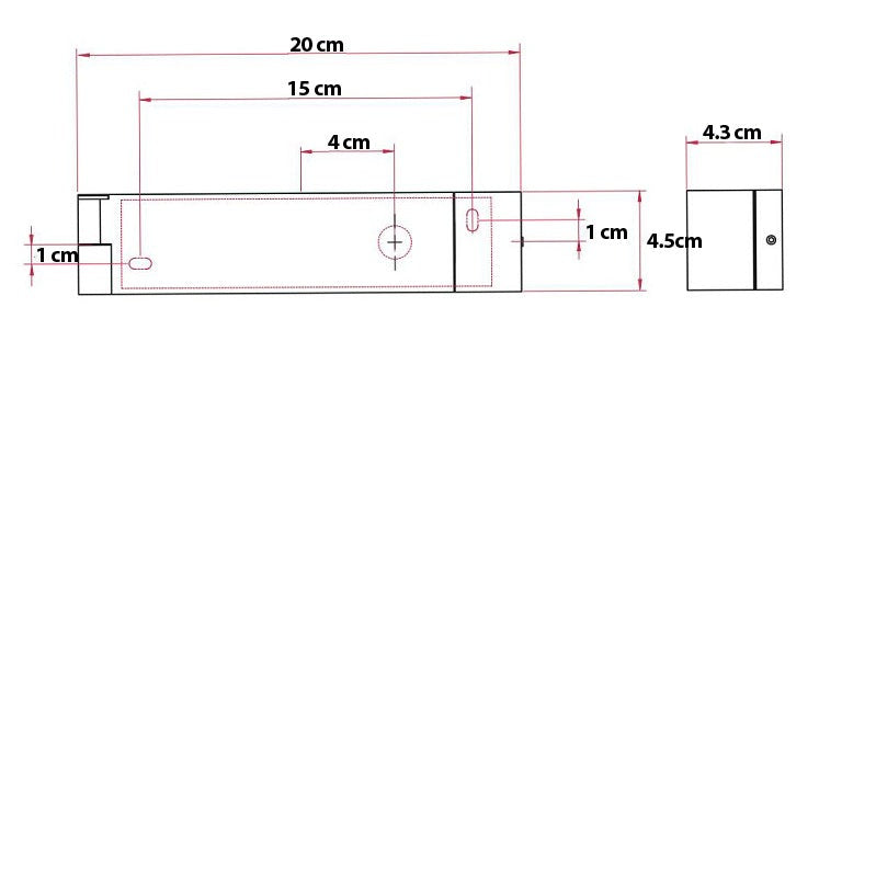 Applique murale LED ajustable métallique Masten - vue 7 sur 7
