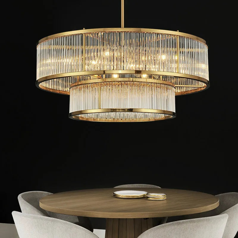 lustre de luxe à led pour un éclairage raffiné - vue 3 sur 13