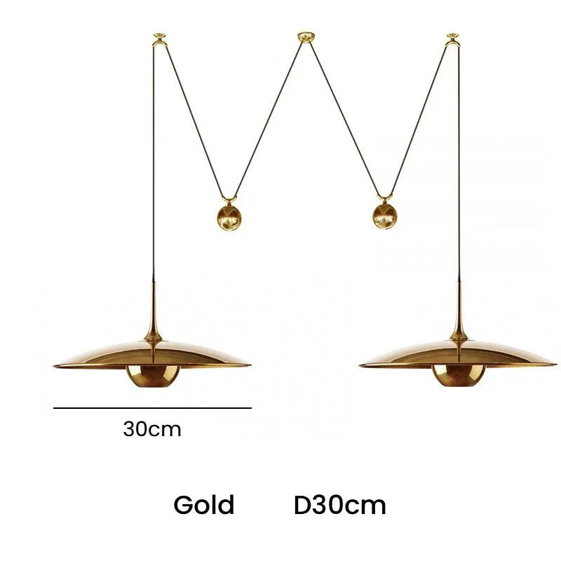suspension spot luminaire led réglable postmoderne - vue 11 sur 14