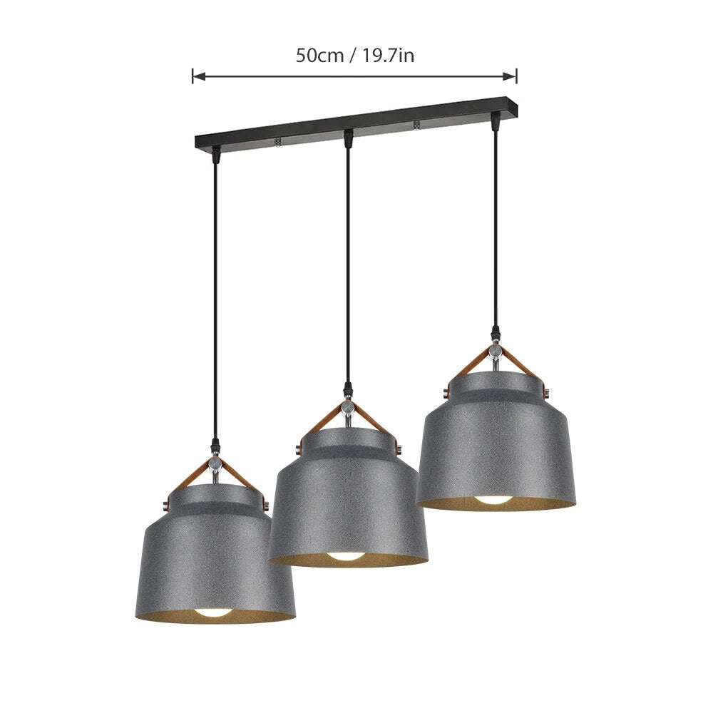 Suspension LED nordique avec hanse - vue 13 sur 14