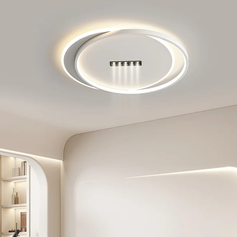 lustre led avec projecteur pour éclairage intérieur - vue 4 sur 14