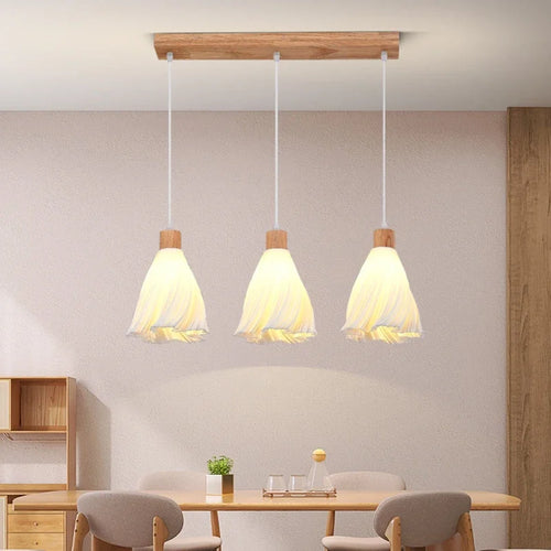 lustre moderne semi-circulaire pour décoration bar restaurant magasin - vue 4 sur 11