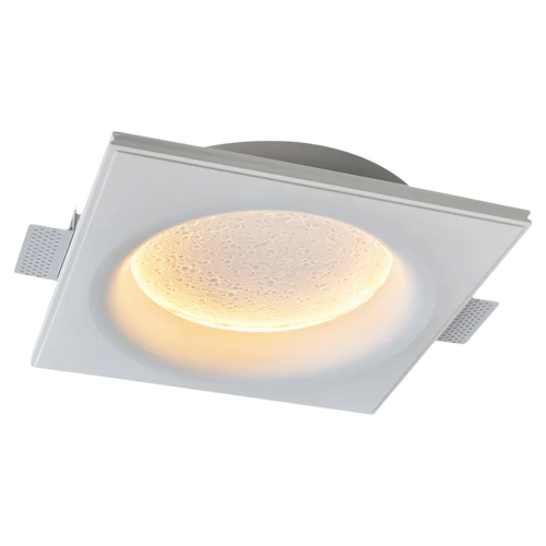 lampe en plâtre créative lune pour décoration murale - vue 8 sur 8