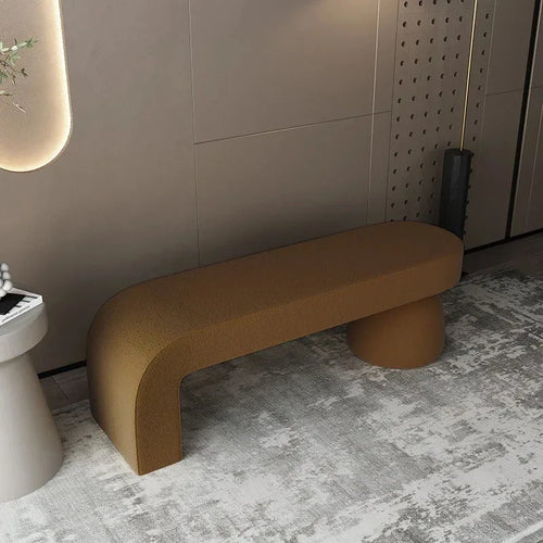 tabourets à langer en laine d'agneau pour un intérieur élégant - vue 5 sur 33