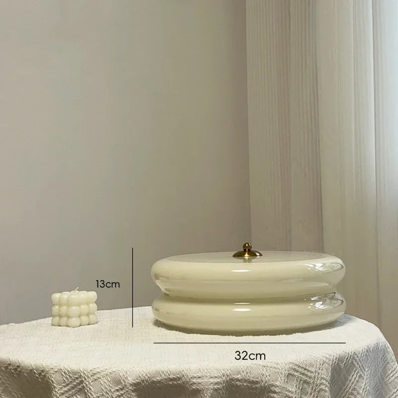 plafonnier en verre design pour un éclairage moderne élégant - vue 10 sur 10