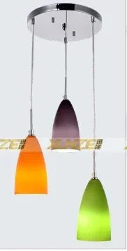 lustre suspendu en verre dépoli pour décoration moderne de la maison - vue 11 sur 13