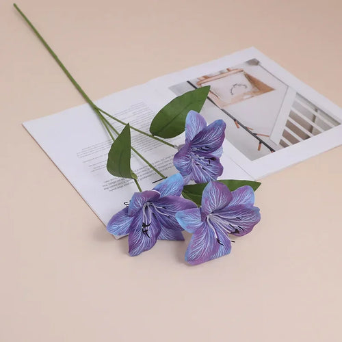 fleurs en soie lys décoratif pour intérieur et extérieur - vue 16 sur 15