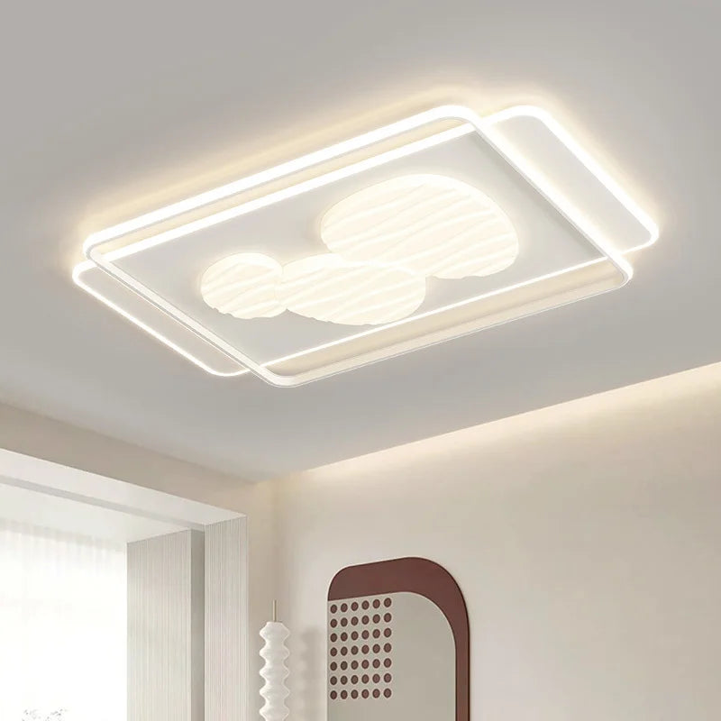 plafonnier à led moderne pour décoration intérieure et luminaires élégants - vue 3 sur 11