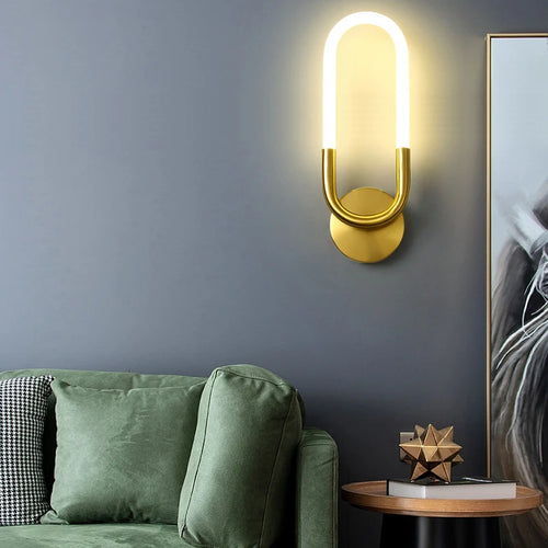 applique murale led en silice design moderne décoratif d'intérieur - vue 2 sur 10