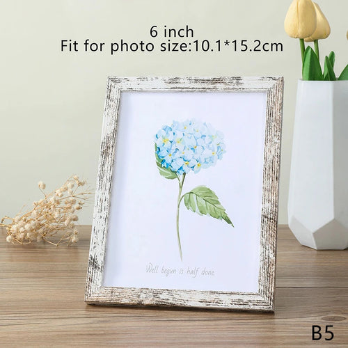 cadre photo en bois suspendu pour décoration et cadeau - vue 12 sur 18