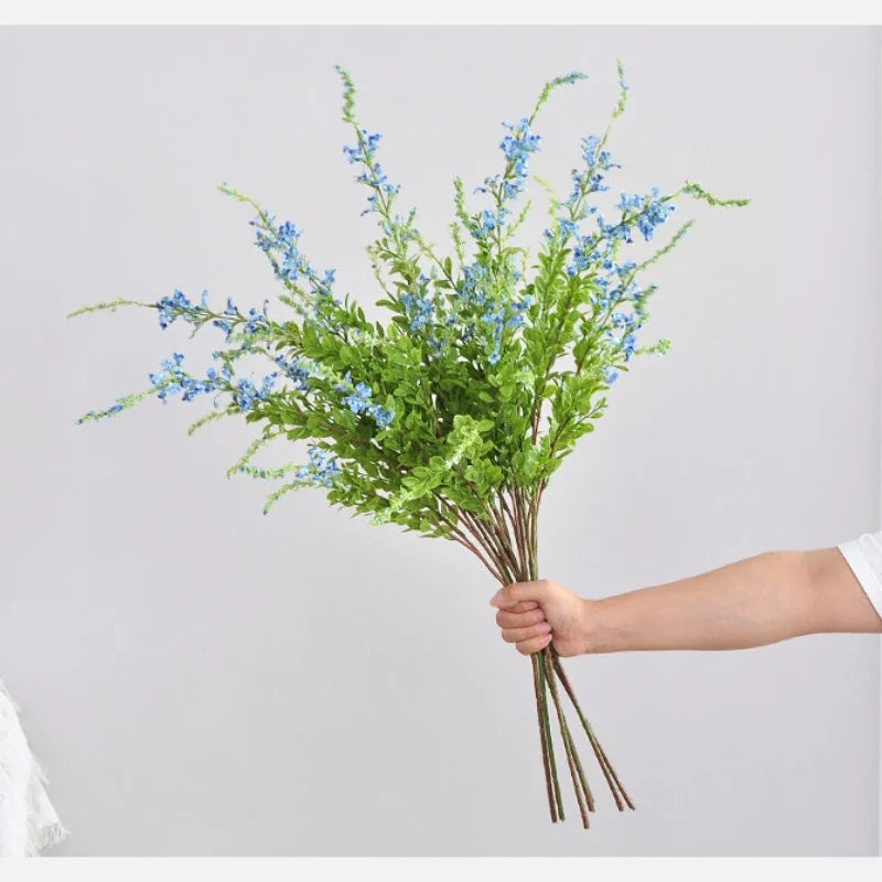 lot de 4 fleurs artificielles pour décoration de mariage et hôtel - vue 5 sur 11