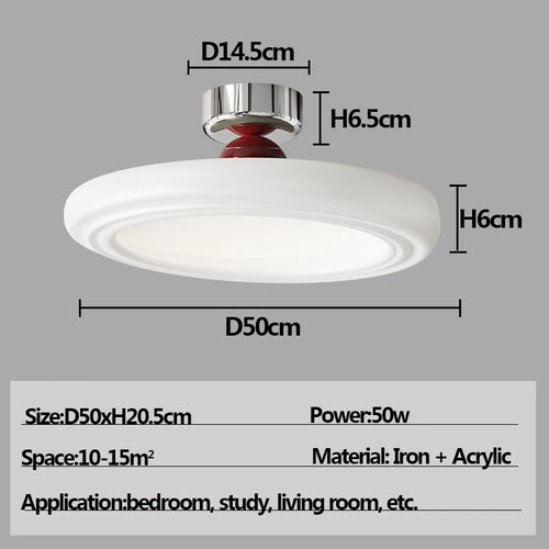 lustre nordique led pour décoration intérieure créative - vue 10 sur 10