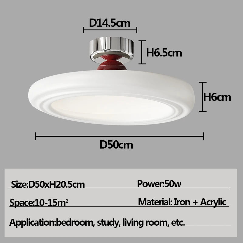 lustre nordique led pour décoration intérieure créative - vue 9 sur 10