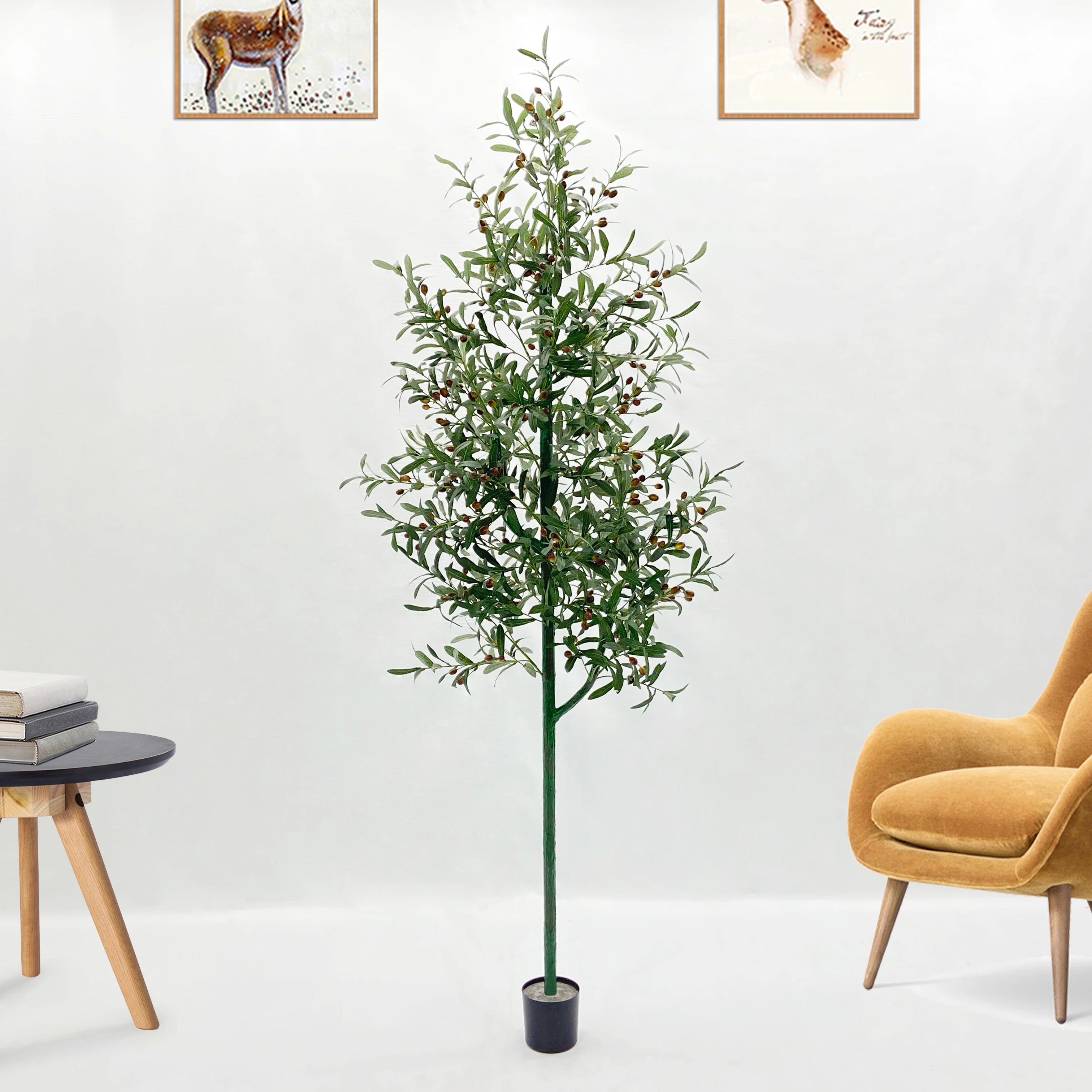 plante artificielle en pot pour décoration intérieure moderne - vue 10 sur 12