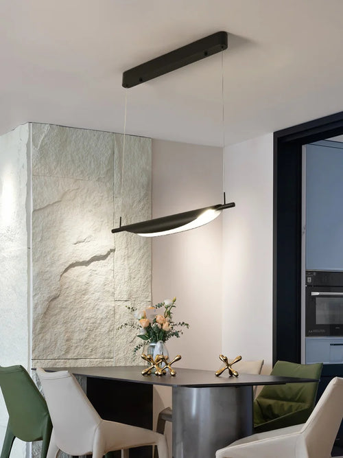 lustre moderne à gradation pour éclairage suspendu élégant - vue 6 sur 12