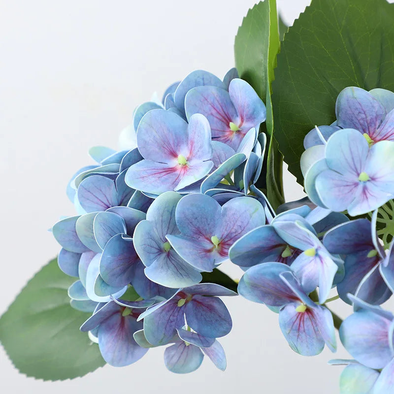 branche d'hortensia artificielle bouquet de fleurs décoratif - vue 4 sur 14