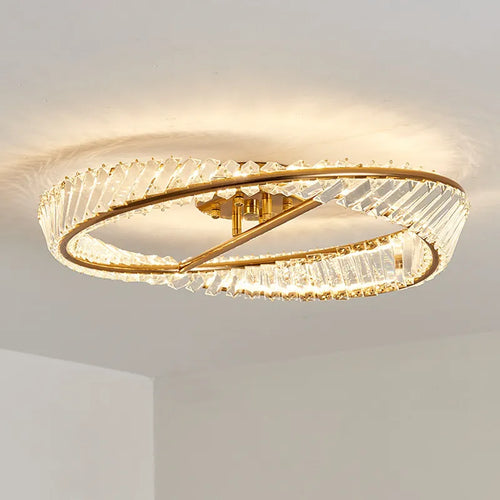 Plafonnier de luxe nordique salon créatif salle à manger lustre de plafond en cristal chambre décoration de la maison suspension LED lumières - vue 2 sur 20