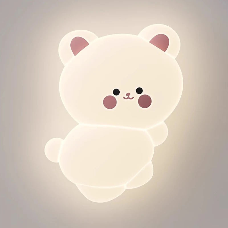 plafonnier mignon ourson koala pour chambre d'enfant décor créatif - vue 6 sur 8