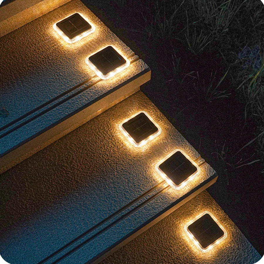 Lampe solaire au sol à 8led - vue 6 sur 10