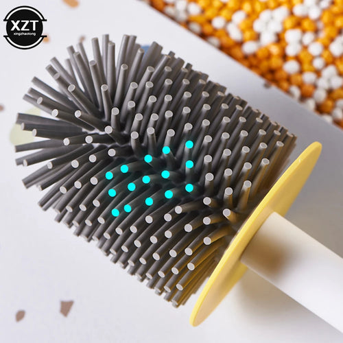 brosse en silicone avec support pour un nettoyage rapide - vue 5 sur 7