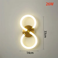 applique murale led en silice design moderne décoratif d'intérieur