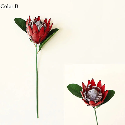 branche de protea cynaroides fleurs artificielles pour jardin et décoration - vue 11 sur 12