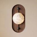 applique murale moderne en marbre de luxe pour intérieur lumineux
