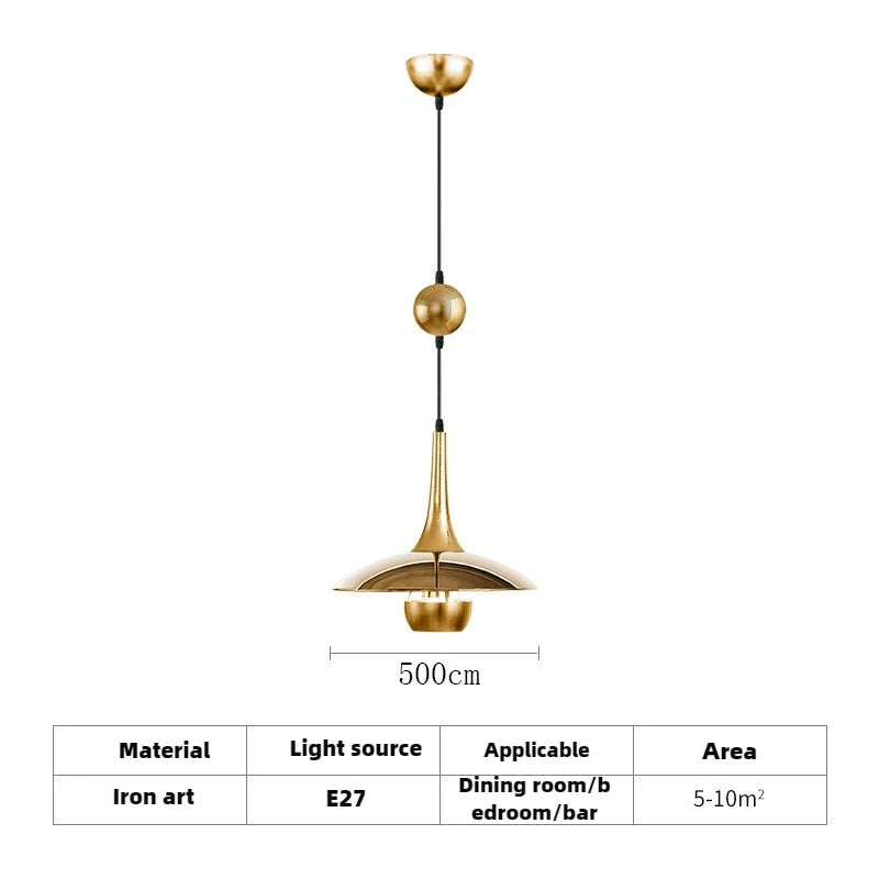suspension soucoupe volante moderne avec poulie pour bars et restaurants - vue 11 sur 18