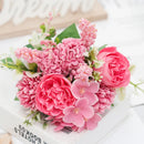 bouquets de mariée en soie pivoine décorations florales pour mariage