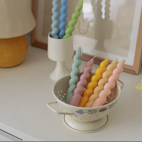 bougie parfumée spirale aromathérapie pour décoration festive - vue 4 sur 19
