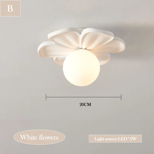 applique murale fleurs pour chambre de princesse moderne - vue 13 sur 14