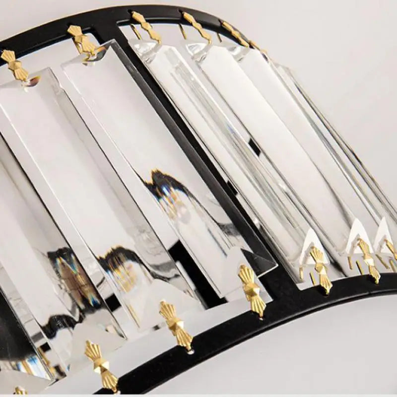 plafonnier moderne en cristal style européen lampes créatives à led - vue 6 sur 12