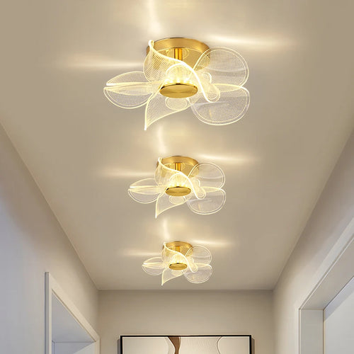 plafonnier led moderne en acrylique design pour intérieur décoratif - vue 3 sur 18