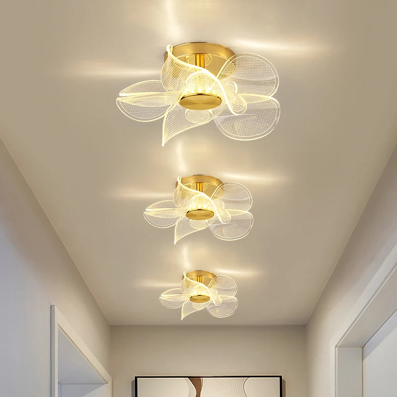plafonnier led moderne en acrylique pour décoration intérieure - vue 2 sur 18
