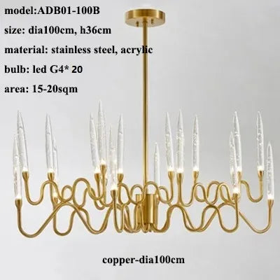 applique murale en cristal design lumineux pour intérieur élégant - vue 19 sur 22