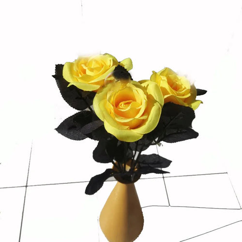 lot de 5 bouquets de fleurs artificielles pour décoration festive et maison - vue 18 sur 18
