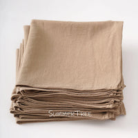 Serviette de table coton lave style vintage lot12