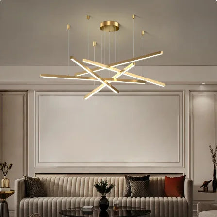 suspension moderne créative pour décoration intérieure interchangeable - vue 5 sur 9